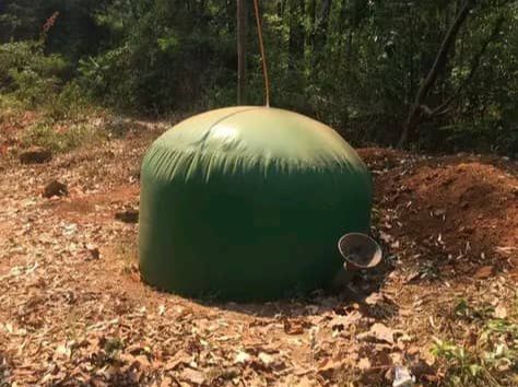His venture extracts biogas from septic tanks